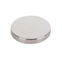 Fix-o-moll Magneet Schijf Neodym Zilver 19x3mm 4 Stuks