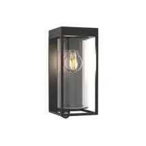 Lutec Solar Wandlamp Flair Matzwart E27 2w Met Sensor