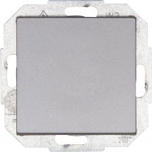 Kopp Enkele Afdekplaat Athenis Staal Grijs