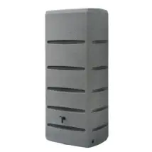 Nature Regenton Muurzuil Pe 720l Grijs Graniet 180x79x59cm