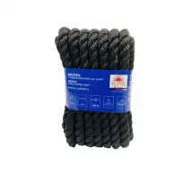 Seilflechter Birotex Gedraaide Lijn Zwart 10mmx5m