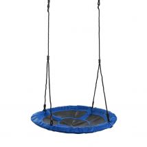 Swingking Schommel Rechthoekig Blauwe Canvas Ø98cm