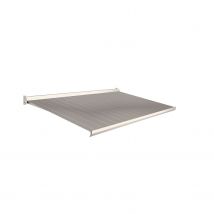 Domasol Knikarmscherm F10 Manueel Ral9001 Dessin Doek D285 400x250cm