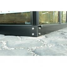 Vitavia Fundatieframe Voor Broeikas 1300 - 6cm - Zwart
