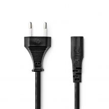 Nedis Stroomkabel Fresh Green Box Euro Mannelijk - Iec-320-c1 2m Zwart