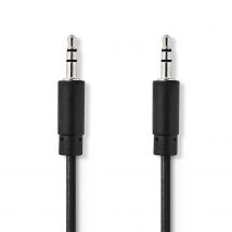 Nedis Stereo-audiokabel Fresh Green Box 3,5mm Mannelijk - 3,5mm Mannelijk 5m Zwart