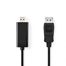 Nedis Displayport-kabel - Displayport Mannelijk Naar Hdmi Connector - 2m - Zwart