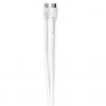Nedis Coax- En Cat6-combikabel Fresh Green Box Iec (coax) Mannelijk / Rj45 Mannelijk - Iec (coax) Vrouwelijk / Rj45 Mannelijk 3m Wit