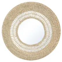 Spiegel Inspire Sisal Sun Natuurlijk 57 Cm