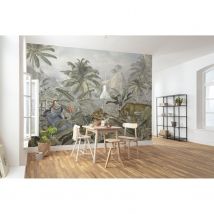 Komar Fotobehang Lion King Bergen - Meerkleurig - 2,80m X 300cm