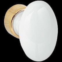 Bertomani Meubelknop Porcelein Wit 30mm 2 Stuks