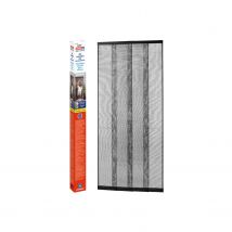 Tesa Hordeur (insectstop) - 60-95x220cm - Antraciet - (met Kliksysteem)