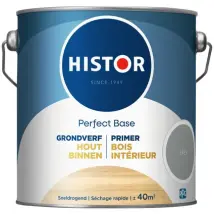 Histor Perfect Base Grondverf Hout Binnen Grijs 2,5l