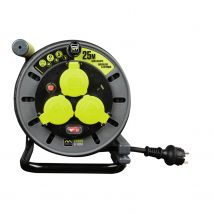 Masterplug Kabelhaspel - 25m - 3 Stopcontacten - Ip44