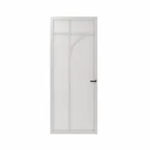 Cando Binnendeur Elegant Flow 2d01 - Wit - Gegrond - Stomp - 93x211,5cm
