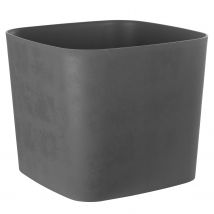 Bloempot Swing - Kunststof - Grijs - 30x30x25cm
