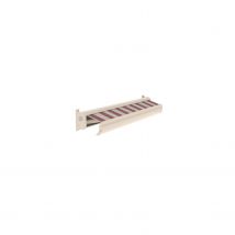 Optima Knikarmscherm Ts - Aluminium - Ral9001 Rood Doek D509 - Handbediend - 400x28x16.6cm