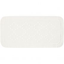Spirella Antislip Badmat Alaska - Wit - 71x36cm