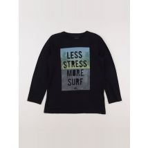 Tee-shirt noir - Quicksilver - Noir - garçon & 10 ans - Seconde main