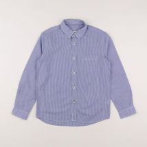 Chemise blanc, bleu - Massimo Dutti - Blanc - garçon & 7/8 ans - Seconde main