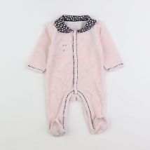 Pyjama velours rose - Sauthon - Rose - fille & 3 mois - Seconde main