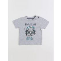 Tee-shirt gris - Timberland - Gris - garçon & 12 mois - Seconde main