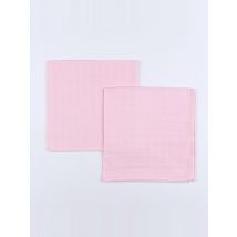 Lot de 2 langes rose (neuf) - Gloop - Rose - mixte & 50x50 - Neuf
