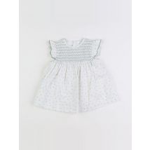 Robe blanc, vert - Dona Carmen - Blanc - fille & 18 mois - Seconde main