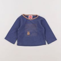 Tee-shirt bleu - La queue du chat - Bleu - garçon & 3 mois - Seconde main