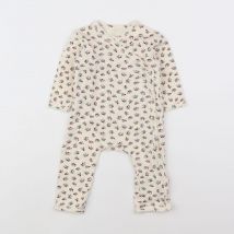 Pyjama coton beige - Konges slojd - Beige - fille & 3 mois - Seconde main