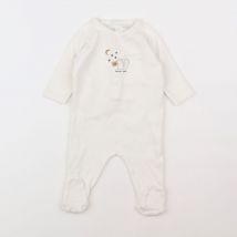 Pyjama coton blanc - Bonpoint - Blanc - fille & 3 mois - Seconde main