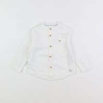 Chemise blanc - Zara - Blanc - garçon & 12/18 mois - Seconde main