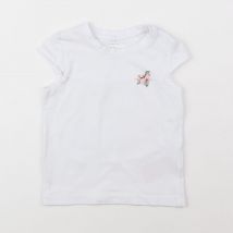 Tee-shirt blanc - Name it - Blanc - fille & 6/9 mois - Seconde main