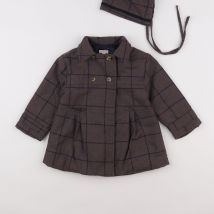 Manteau marron, noir - Gocco - Marron - fille & 12/18 mois - Seconde main