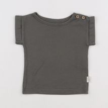 Tee-shirt gris - Poudre Organic - Gris - mixte & 3 mois - Seconde main