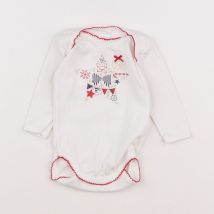 Body blanc, rouge - Absorba - Blanc - fille & 3 mois - Seconde main
