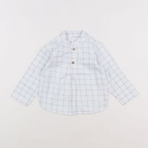 Chemise blanc, bleu - Little Celebs - Blanc - garçon & 12 mois - Seconde main