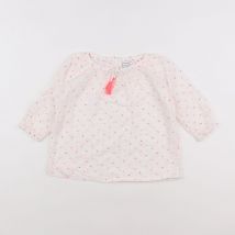 Blouse blanc, rose - Bonheur du jour - Blanc - fille & 2 ans - Seconde main