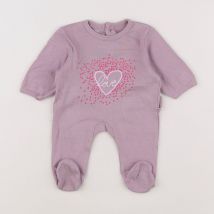 Pyjama coton violet - Vertbaudet - Violet - fille & 0 mois - Seconde main