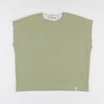 Tee-shirt éponge beige, vert (neuf) - Bonnie & The Gang - Beige - mixte & 8 ans - Neuf