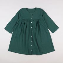 Robe vert - Poudre Organic - Vert - fille & 10 ans - Seconde main