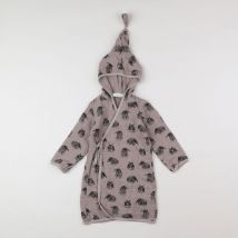 Peignoir beige, noir - Moumout' - Beige - mixte & 12 mois - Seconde main