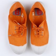 Tennis à lacets orange CORAIL - Bensimon - Orange - mixte & pointure 34 - Neuf