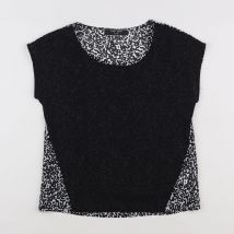 Blouse noir, blanc - Teddy Smith - Blanc - fille & 10 ans - Seconde main
