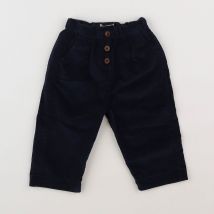 Pantalon bleu - Bonnet à Pompon - Bleu - garçon & 9 mois - Seconde main