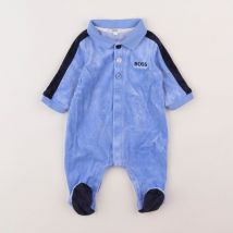 Pyjama velours bleu - Hugo Boss - Bleu - garçon & 1 mois - Seconde main