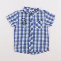 Chemise bleu, blanc - Cadet Rousselle - Blanc - garçon & 18 mois - Seconde main