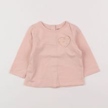 Tee-shirt rose - Vertbaudet - Rose - fille & 3 mois - Seconde main