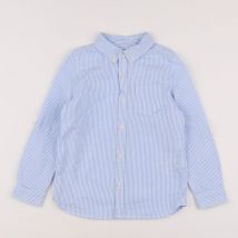 Chemise blanc, bleu - Marks & Spencer - Blanc - garçon & 3/4 ans - Seconde main