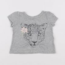 Tee-shirt gris - GAP - Gris - fille & 0/3 mois - Seconde main